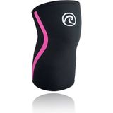 Rehband RX Kniebrace - 7 mm - Zwart/Roze - S