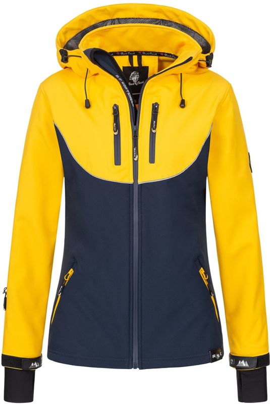 Rock Creek Jacke Softshelljacke Regular Fit