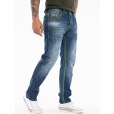 Rock Creek Jeans Comfort Fit dicke Nähte Loose Fit