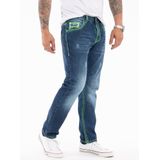 Rock Creek Jeans Comfort Fit dicke Nähte Loose Fit