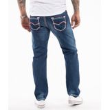 Rock Creek Jeans Comfort Fit dicke Nähte Loose Fit