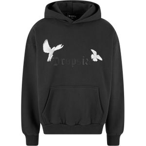 Dropsize Sweatshirt  zwart / wit
