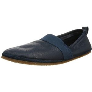 Pololo Unisex kinderen blote voeten elastische outdoor blauwe platte slippers, blauw, 24 EU