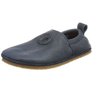 Pololo Unisex kinderen blote voeten Uni Outdoor Blauw Platte slippers, blauw, 23 EU