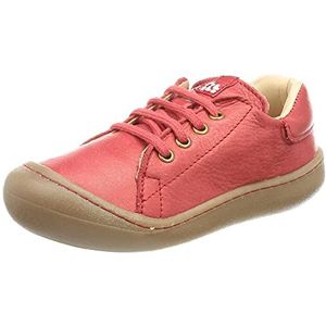 Pololo Unisex kinderen mini rode sneakers, rood, 23 EU