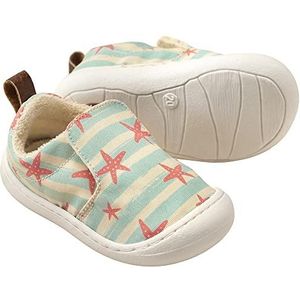 Pololo Seaqual Chico Kinderschoenen, veganistische schoenen voor jongens en meisjes (zeesters), Meerkleurig, 20 EU
