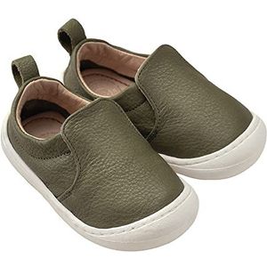 Pololo Chico Sneakers voor kinderen, uniseks, leer, groen, groen, 22 EU