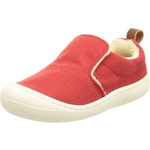 Pololo Unisex Chico Cotton Red Sneakers voor kinderen, rood, 21 EU