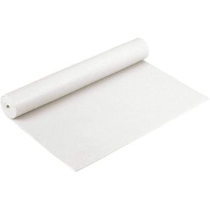 #DoYourYoga Yogamat met Memory schuim van ECO PVC - Kirana - de mat is duurzaam en slijtvast - 183 x 61 x 0,4 cm - Wit