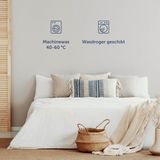 Blumtal - Evolon® Dekbedovertrek - Donkergroen - Anti-Allergisch - 240 x 220 cm - 2 Kussenslopen 65 x 65 cm