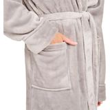 Badjas - Uniseks - Zacht - Met Capuchon - 2 Zakken - Machinewasbaar