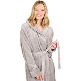 Badjas - Uniseks - Zacht - Met Capuchon - 2 Zakken - Machinewasbaar