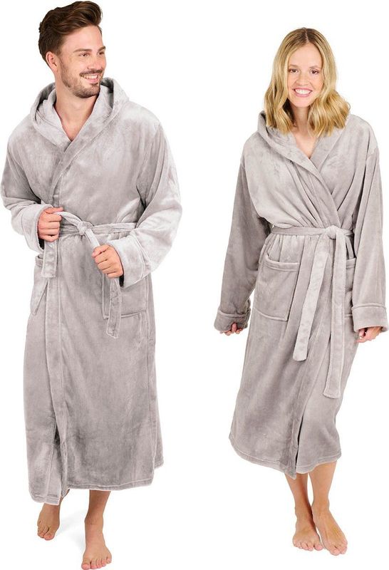 Badjas - Uniseks - Zacht - Met Capuchon - 2 Zakken - Machinewasbaar