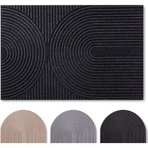 TINYLOADERS Praktische vloermatten om onder hoge stoel te leggen kinderstoel speelmat spuitmat voor kunst handwerk wasbare waterdichte antislip vloerbescherming 110 cm x 95 cm grijs