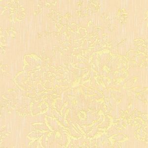 Barok behang Profhome 306573-GU textiel behang gestructureerd in barok stijl glanzend goud crèmewit 5,33 m2