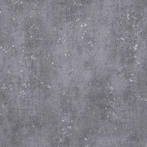 Steen tegel behang Profhome 378403-GU vliesbehang licht gestructureerd in steen look mat antraciet 5,33 m2
