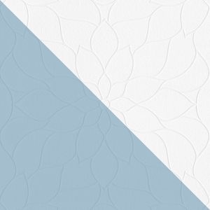 Bloemen behang Profhome 950710-GU overschilderbaar vliesbehang gestructureerd met bloemen patroon mat wit 5,33 m2