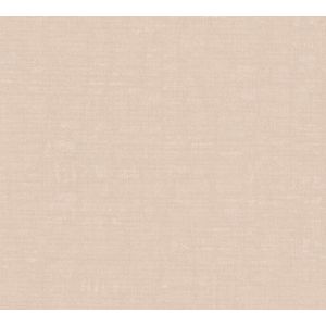 Uni kleuren behang Profhome 387461-GU vliesbehang hardvinyl warmdruk in reliëf licht gestructureerd in used-look mat roze oudroze 5,33 m2