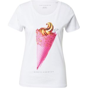 EINSTEIN & NEWTON Shirt 'Golden Ice'  goud / pink / wit