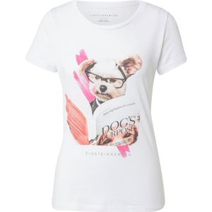 EINSTEIN & NEWTON - Shirt - Oranje - 'Hund Buch'