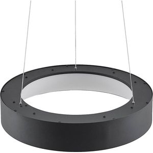 Arcchio - Hanglampen - 1licht - ijzer, kunststof - H: 8.5 cm - zandzwart, wit - Inclusief lichtbron