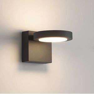 Lucande Belna LED buitenwandlamp, grafietgrijs