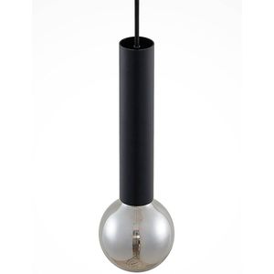 Arcchio Padilum hanglamp, hoogte 27 cm, zwart