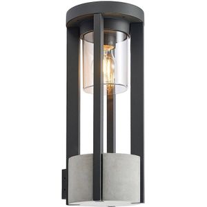 Wandleuchte außen 'Overa' aus Aluminium von Lucande