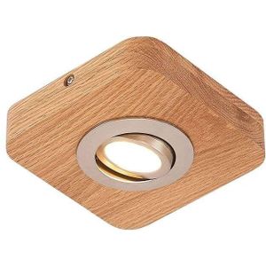 Lindby - Deckenlampe 'Mikari' aus Holz für Wohnzimmer & Esszimmer von