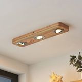 Lindby - Mikari - Plafondlamp - Licht - Hout - Draaibaar