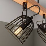 Lindby Adalin hanglamp, 5-lamps, kooi