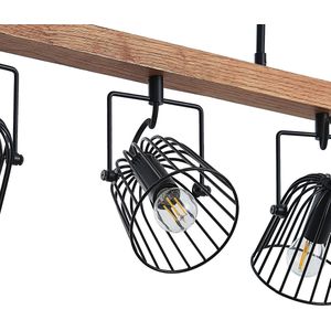 Lindby Adalin hanglamp, 5-lamps, kooi