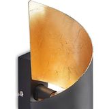 Lindby - Desirio - Wandlamp - Zwart - Dimbaar - Modern - Metaal
