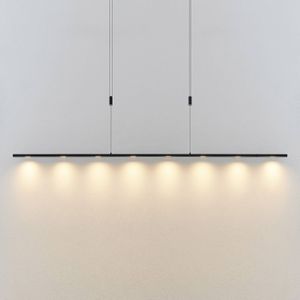 Lucande Stakato LED hanglamp 8-lamps 180 cm lang