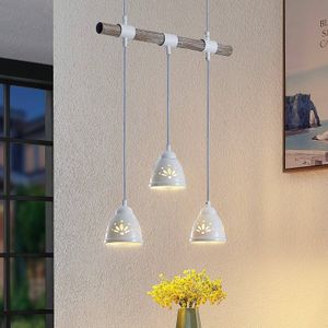 Lindby Pimana hanglamp, 3-lamps