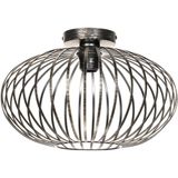 Lindby - Rosalea - Plafondlamp - Zwart/Bras