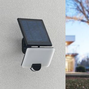 Prios Yahir LED wandspot op zonne-energie sensor
