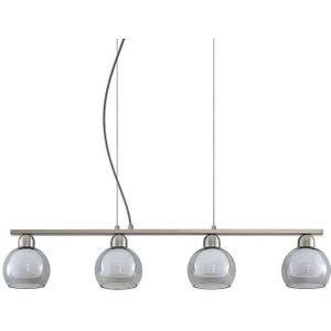 Lucande Kaiya hanglamp, glas, 4-lamps