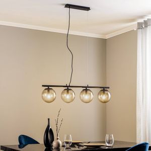 Lucande - Sotiana 4 Hanglamp Black