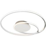Led Deckenleuchte 'Dorle' aus Metall dimmbar für Wohnzimmer & Esszimmer von Lindby