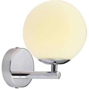 Arcchio Maviris LED badkamer wandlamp, bol, glas