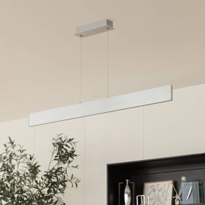 Lindby Tinkodara LED hanglamp, eetkamer, aluminium