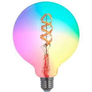 Lichtbron 4W G125 Tuya WLAN RGB CCT E27 Clear - Luumr