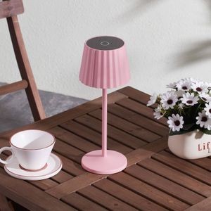 Lindby LED tafellamp Esali, roze