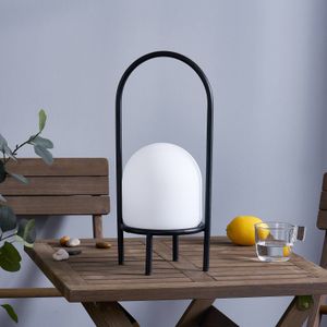 Lindby Eleia LED terraslamp, oplaadbare batterij