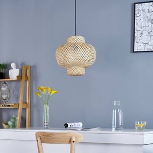 Lindby Venora hanglamp 1-lamp Ø 40 cm bolvormig