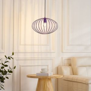 Lindby Maivi hanglamp kooi lila 40 cm