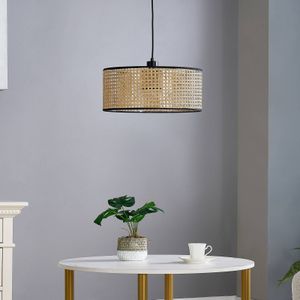 Lindby hanglamp Otso, 17 cm hoog, bamboe, E27