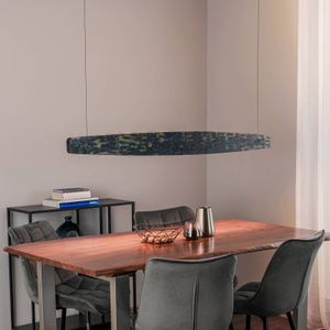 Quitani Lysia LED-hanger, geoxideerd/zwart, 148 cm