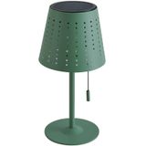 Lindby - Solar buitenverlichting- met dimmer - 1licht - Ijzer, plastic - H: 30 cm - saliegroen - Inclusief lichtbron